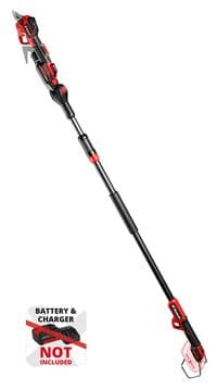 Секатор телескопический Einhell GP-LS 18/28 Li T BL - Solo, PXC, 18В, бесщеточный, толщ. 28/14 мм, сталь SK5, телескоп. ручка, 0.82 кг (без АКБ и ЗУ)