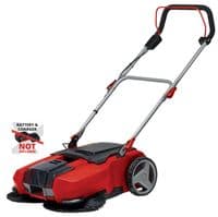 Підмітальна машина акумуляторна Einhell TE-SW 18/610 Li - Solo, PXC, 18В, ширина 610 мм, бак 20 л, 1800 м2/год, 10.3 кг (без АКБ і ЗП)