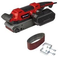 Шлифмашина ленточная Einhell TE-BS 850 E, 850 Вт, 75х533 мм, кабель 3 м, 3.33 кг
