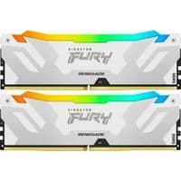 Оперативна пам'ять Kingston 48GB 8000MT/s DDR5 CL38 DIMM (комплект з 2 шт.) FURY Renegade RGB White