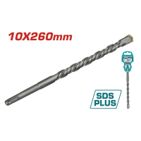 Акс.інстр TOTAL TAC311004 бур SDS plus 10x260мм