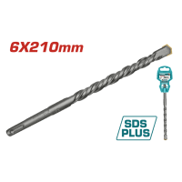 Акс.інстр TOTAL TAC310603 бур SDS plus 6x210мм