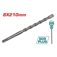 Акс.інстр TOTAL TAC310803 бур SDS plus 8x210мм