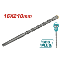 Акс.інстр TOTAL TAC311602 бур SDS plus 16x210мм