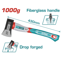 Сокира TOTAL THAX0611000F 430мм, 1000г