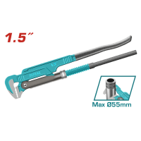 Ключ TOTAL THT172151 Ключ трубний L-подібний,діаметр затиску 55мм