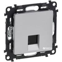Розетка Legrand RJ45 Кат.5е UTP Алюминий, Valena LIFE
