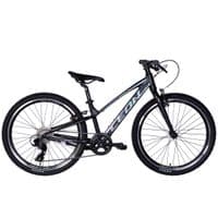 Велосипед Leon 24" JUNIOR Vbr рама-12" AL 2025 черный (OPS-LN-24-107)