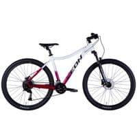 Велосипед Leon 27,5" XC LADY 80 HDD рама-18" AL 2025 білий з малиновим (OPS-LN-27,5-007)