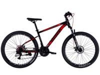 Велосипед Discovery 27.5" TREK DD рама-16" ST 2025 чорно-червоний (OPS-SP-27.5-044)