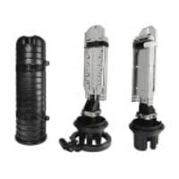 Муфта оптична Crosver FOSC-TB400 / 24-1-24 тупикового типу, герметична, 5 вводів, 4 касети, до 48 зварок