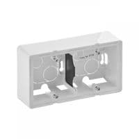 Коробка накладного монтажа Legrand, 2 поста Белый, Valena LIFE