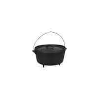 Котел туристический Bo-Camp Dutch Oven Cast Iron 31 cm / 7.1 L Black (2122415) (DAS303291)