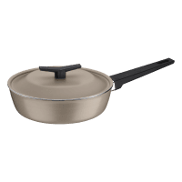 Сковорода TRAMONTINA SPEZIA глубокая 24см с крышкой SAND (28374/324)