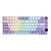 Клавіатура Ajazz AK820 Pro Flying Fish Switch Purple RGB USB/Wireless/Bluetooth UA Purple (AK820PRO-FF-PWB)