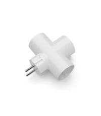 Разветвитель сетевой 2E 3xТип F, 16A, белый