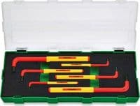 Ключ Toptul шестигранный HEX диэлектрический VDE 6 шт. 2,5-8мм (GZA0648)