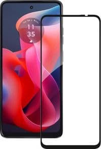 Стекло защитное ACCLAB Full Glue MOTO G24/G34 Black (1283126590016)