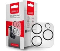 Стекло защитное Intaleo Camera Lens Apple Iphone 15 Pro/15 Pro Max Black (1283126576867)