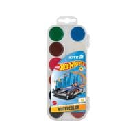 Акварельные краски Kite Hot Wheels 12 цветов (HW25-061)