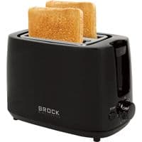Тостер BROCK BT 1007 BK 700Вт/2 відділення/хутро. управління/чорний