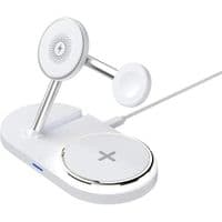 Зарядний пристрій Armorstandart Wireless Charging H101 3 in 1 Magnetic White (ARM78102)