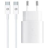 Зарядное устройство Armorstandart AR-TA800W USB-C 25W White + cable USB-C to USB-C (ARM63804)