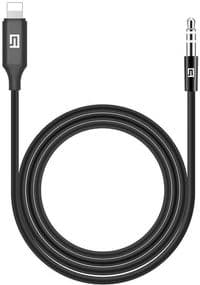 Кабель мультимедийный Lightning to 3.5mm M 1.0m black Armorstandart (ARM76889)