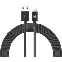Дата кабель USB 2.0 AM to Lightning 1.0m black Armorstandart (ARM64287)