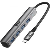 Концентратор Armorstandart USB-C на 4USB серый (ARM69364)