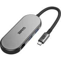 Armorstandart USB-C на HDMI 4K Hub, RJ45, PD, 2USB, SD, microSD серый (ARM69365)