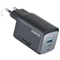 Сетевая зарядка ANKER GaNPrime Charger - 67W, 2xUSB-C PD & 1xUSB-A (Черный)