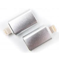 Кабель DENGOS OTG Lightning-USB 2.0 ADP-016 металевий