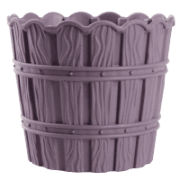 Горщик для квітів VIOLET HOUSE 1052 BAMBOO PLUM д/квітів із дренажем 0.6 л. (1052 BAMBOO PLUM 0.6 л.)