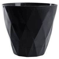 Горщик для квітів VIOLET HOUSE 0198 PRIZMA DARK GREY д/квітів із внут.зливом води 1.5 л. (0198 PRIZMA DARK GREY 1.5 л.)