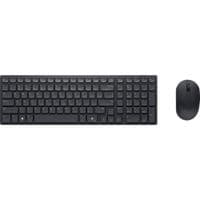 Компактна безшумна клавіатура та миша Dell Pro - KM555 - українська (QWERTY)