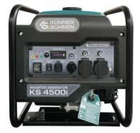 Генератор бензиновий інверторний Konner&Sohnen KS 4500i, 230В, 4.5кВт, ручний стартер, 33кг