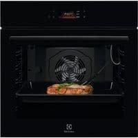 Духовой шкаф Electrolux электрический, 72л, A+, дисплей, конвекция, телескопические направляющие, черный