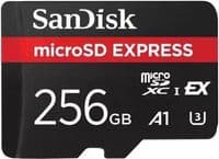Карта пам'яті SanDisk Express microSD, 256 ГБ