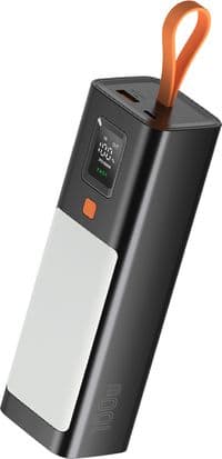 Батарея универсальная Sigma X-power SI20A9QLX 20000mAh, PD/100W, LED, flashlight, cable 100w, black (4827798877814)