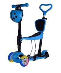 Самокат 5в1 WEIINAI BAQ-215 Blue (6948679457494)