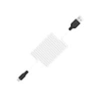 Кабель передачи данных USB 2.0 AM на Micro 5P 1,0 м 2A силиконовый X21 черный+белый HOCO (6957531071389)