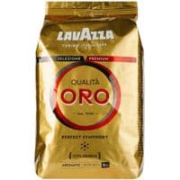 Кофе Lavazza в зернах 1000г, пакет Qualita Oro (prpl.20566)