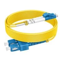 Патчкорд SC/UPC-LC/UPC SM 2м Duplex, Slim, 2.0мм