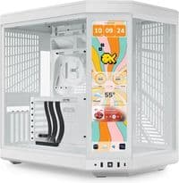 Корпус Hyte Y70 Touch Infinite Snow White, Mid-Tower / ATX, Micro-ATX и Mini-ITX PC Case with PCIE 4.0 cable includ (CS-HYTE-Y70TTI-WW)
