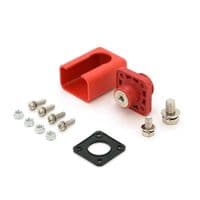 Корпусная проходная клема М8-M6, 200A, 1000V, медь, Red