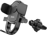 Автоутримувач HOCO H69, кріплення на підголовник, затискач 115-245мм, Black, Box