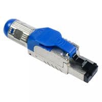 Коннектор RJ45 STP кат. 8, экранированный, безинструментальный