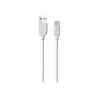Кабель передачи данных USB 2.0 AM на USB-C 1,0 м 2,4 А ПВХ BX14 белый BOROFONE (6957531089995)