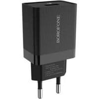 Зарядное устройство для BOROFONE BA20A Sharp USB+ cable USB to Micro 5P 10.5W Black (6931474702135)